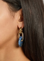 Timeless Pearly Mismatched 24kt Gold-plated Drop Earrings - One Size