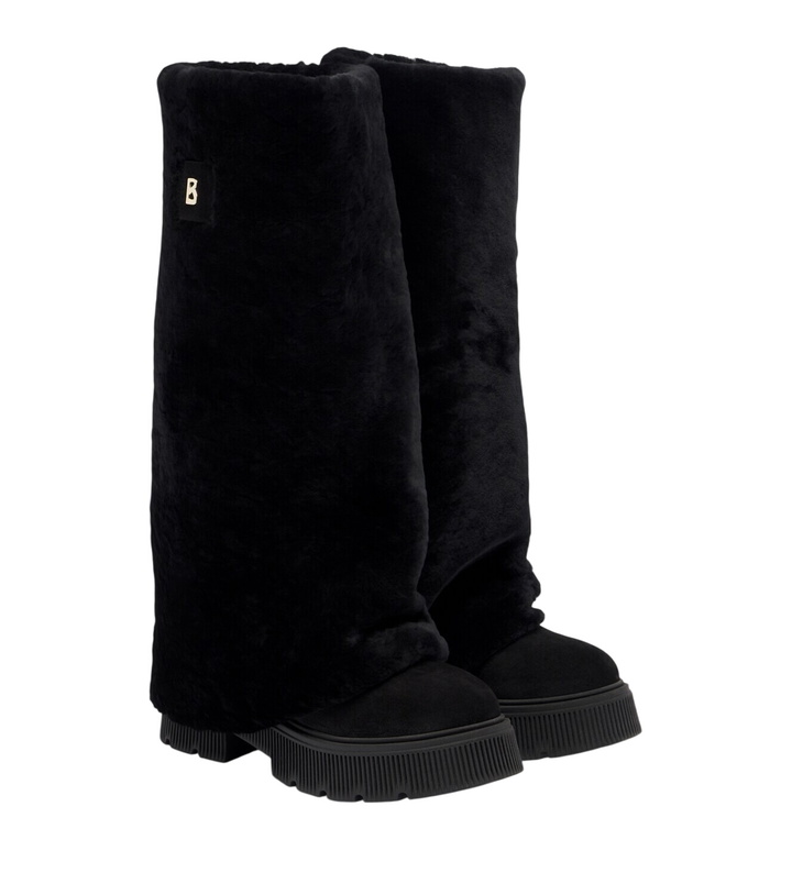 Photo: Bogner Turin shearling and suede knee-high boots