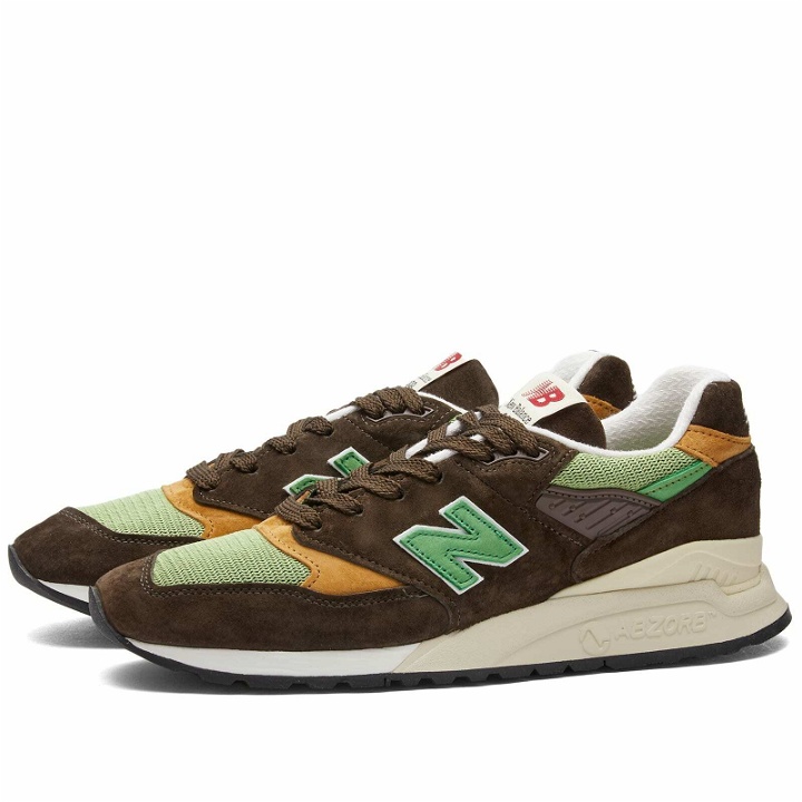 Photo: New Balance Men's U998BG - Made in USA Sneakers in Brown