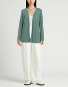 Majestic Filatures Womens Cardigan in Green