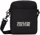 Versace Jeans Couture Black Logo Crossbody Bag