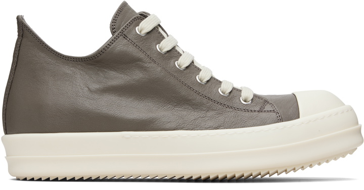 Photo: Rick Owens Gray Temple Low Sneakers