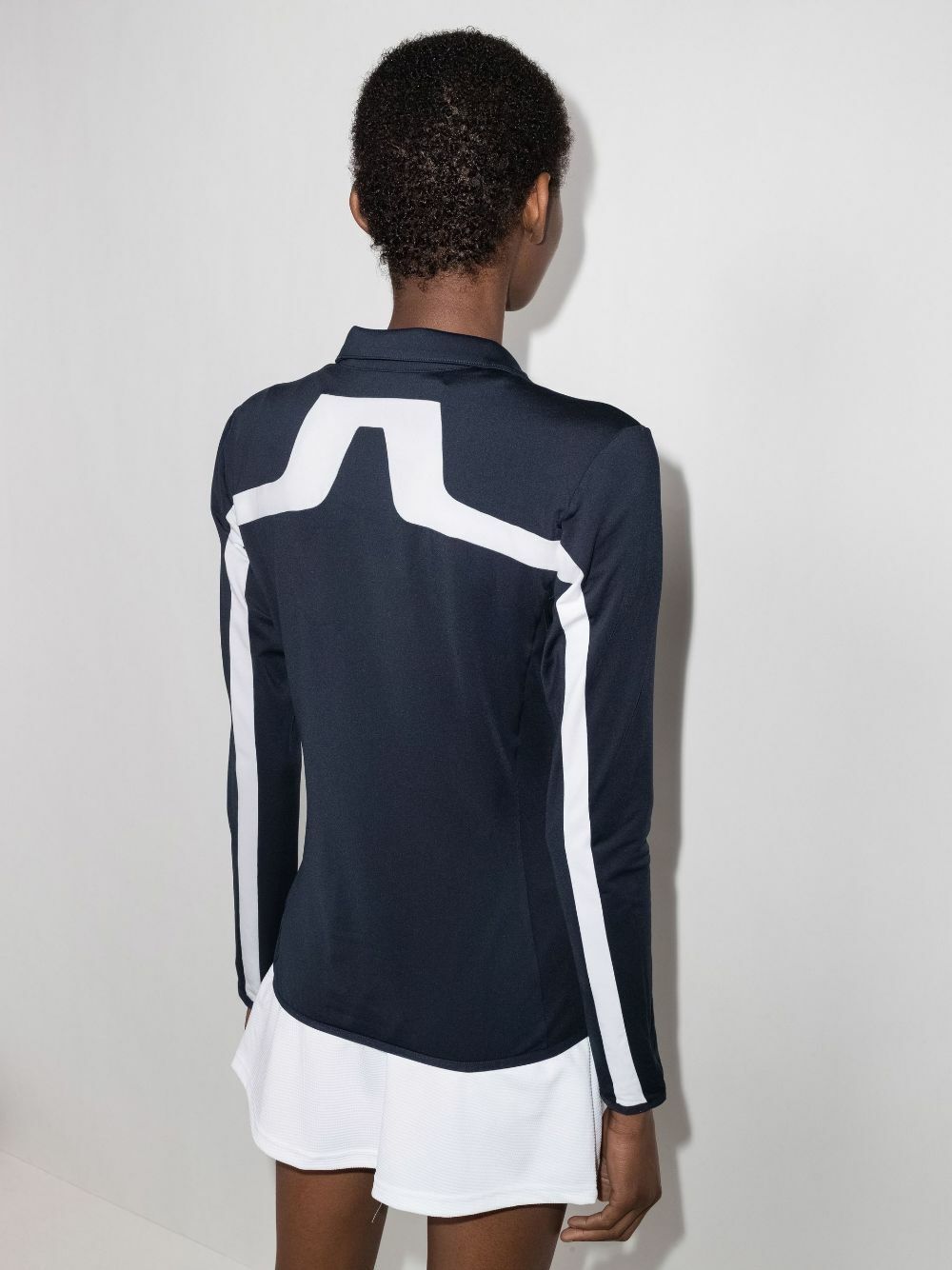 J.Lindeberg Janice Logo Embroidered Zipped Jacket