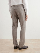Paul Smith - Brierly Straight-Leg Wool and Cashmere-Blend Trousers - Neutrals