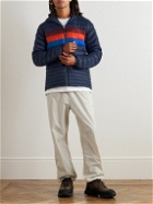 Cotopaxi - Fuego Colour-Block Quilted Ripstop Down Hooded Jacket - Blue