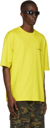 Balenciaga Yellow Logo T-Shirt