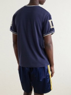 Human Made - Logo-Print Jersey T-Shirt - Blue