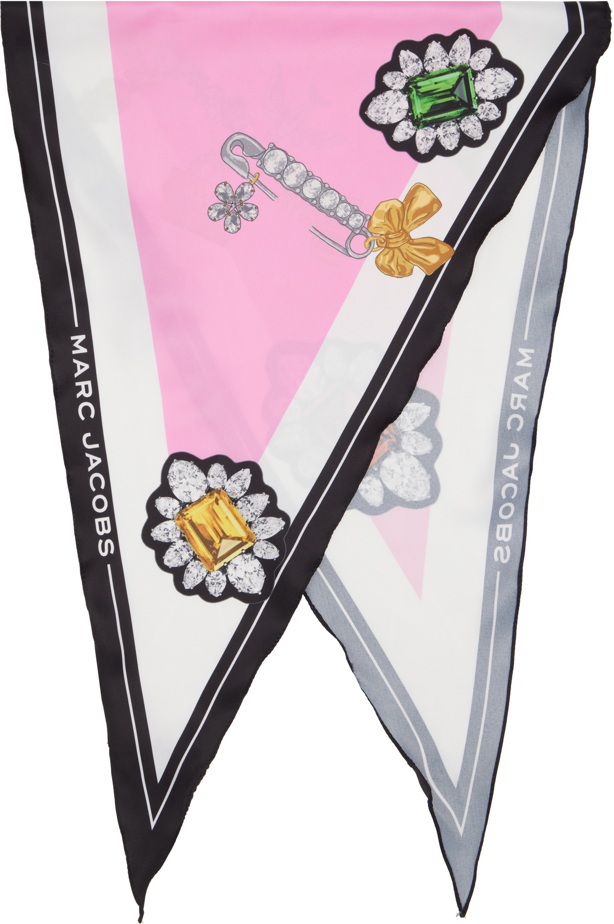 Marc Jacobs Multicolor Charms Scarf