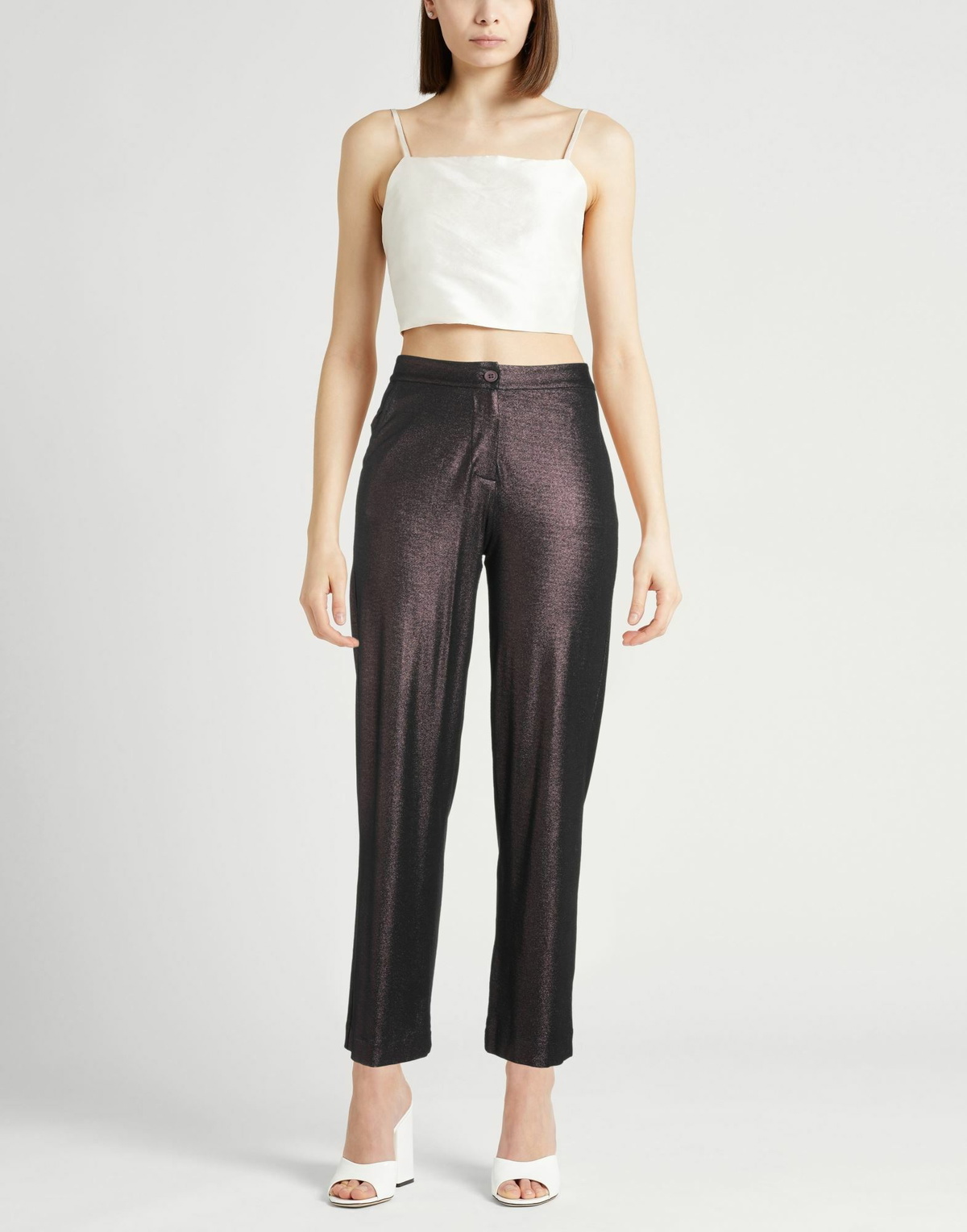Majestic Filatures Womens Pants Plum
