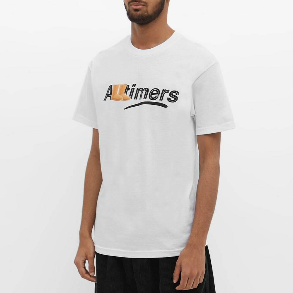 【ALLTIMERS】 SOPHISTICATED T-SHIRT WHITE Alltimers Men's Uggz T-Shirt in White Alltimers