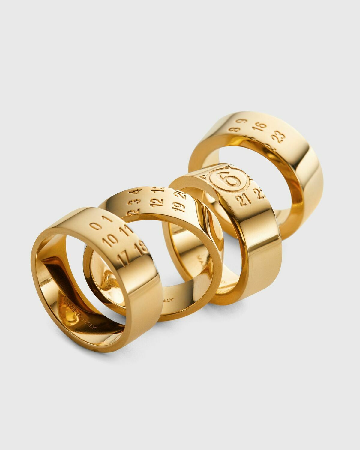 Maison Margiela MM6 RING gold Womens Jewellery