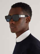 Dior Eyewear - CD SU Square-Frame Acetate and Silver-Tone Sunglasses