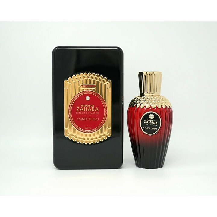 Photo: Al Haramain Unisex Zahara Amber Dubai Extrait de Parfum Spray 3.3 oz Fragrances 6291106814637
