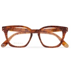Gucci - Square-Frame Acetate Optical Glasses - Brown