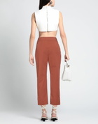 Alessia Santi Womens Pants Rust