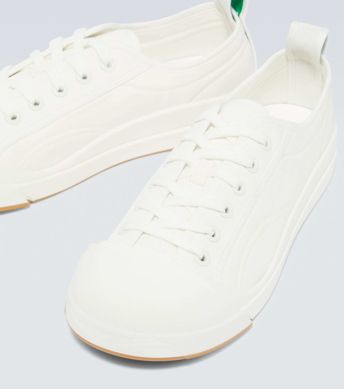スニーカー BOTTEGA VENETA WHITE CANVAS SUMMER SNEAKERS Bottega Veneta - Canvas sneakers Bottega Veneta