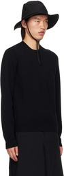 Comme des Garçons Shirt Black Crewneck Sweater