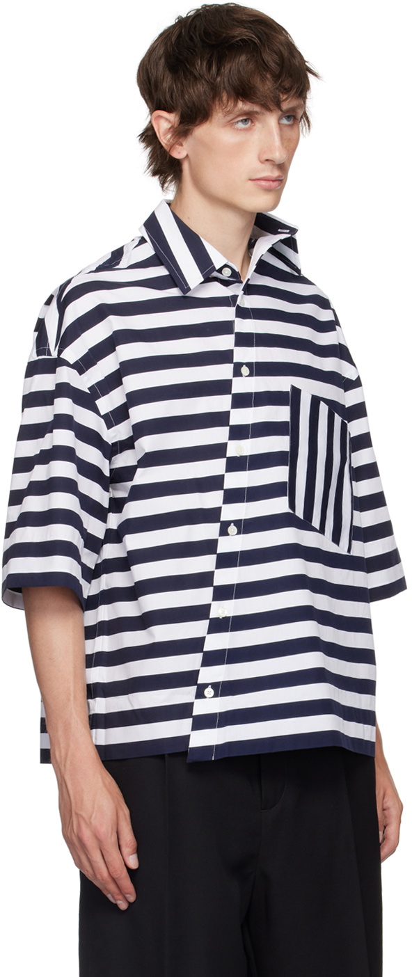 Tシャツ・カットソー JACQUEMUS 'La chemise Pablo' shirt (24E243SH0621691 3EV) Blue La Casa 'La chemise Pablo' Shirt by JACQUEMUS on Sale