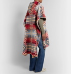 Pendleton - Cotton-Jacquard Hooded Towel - Red