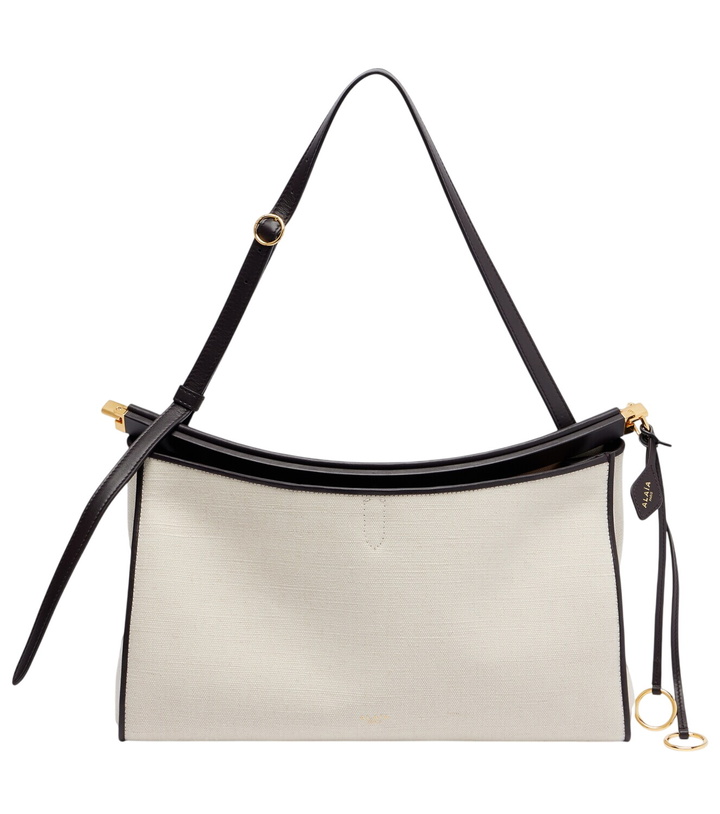 Photo: Alaïa Le Click Pocket Large canvas tote bag