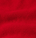 MAN 1924 - Shetland Wool Rollneck Sweater - Red