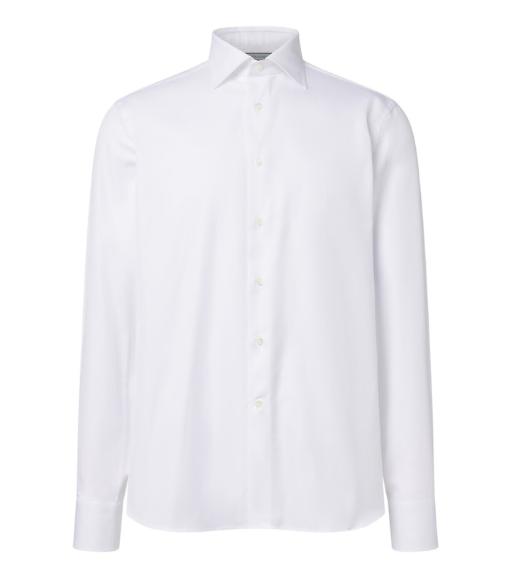 Photo: Canali Cotton poplin shirt