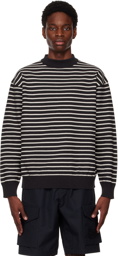 Snow Peak Black Stripe Sweater