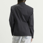 Won Hundred Women's Anora Blazer in Dark Grey Melange