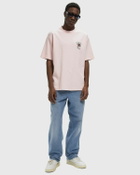 Drôle de Monsieur Slogan Rose Tee pink Mens Shortsleefe