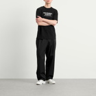 Pas Normal Studios Men's Off-Race Logo T-Shirt in Black