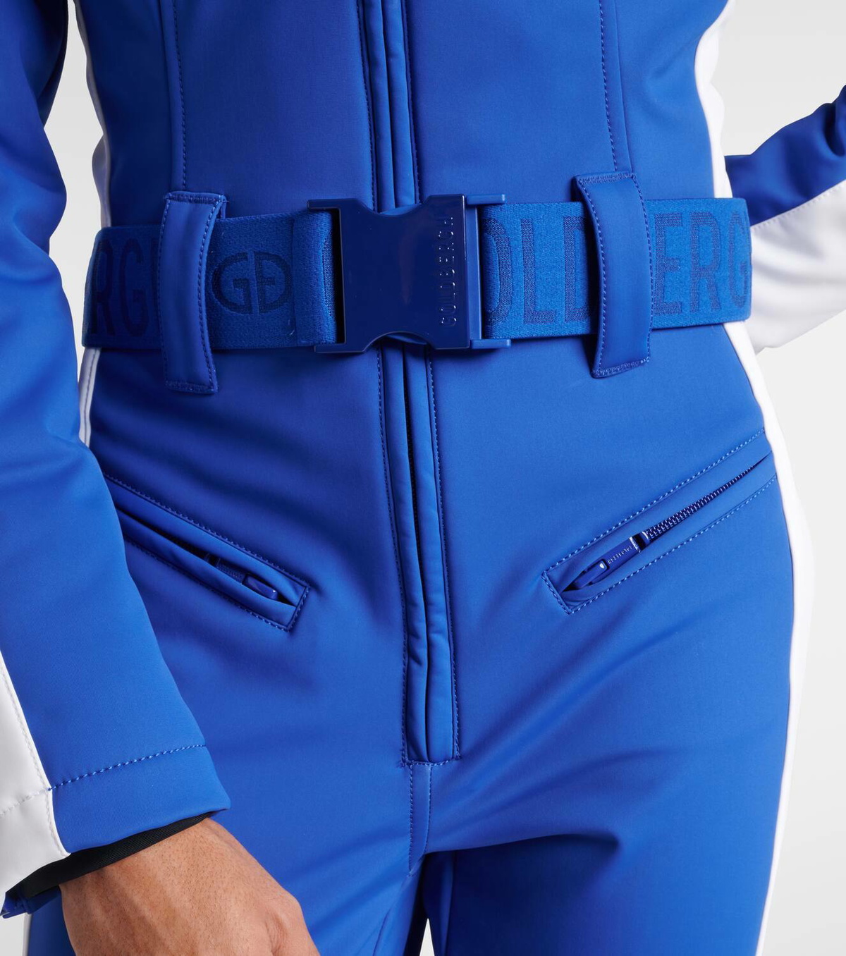 Goldbergh Ski Belt Logo Blue for Ski Pants, Jacket, and ski  display picture 2