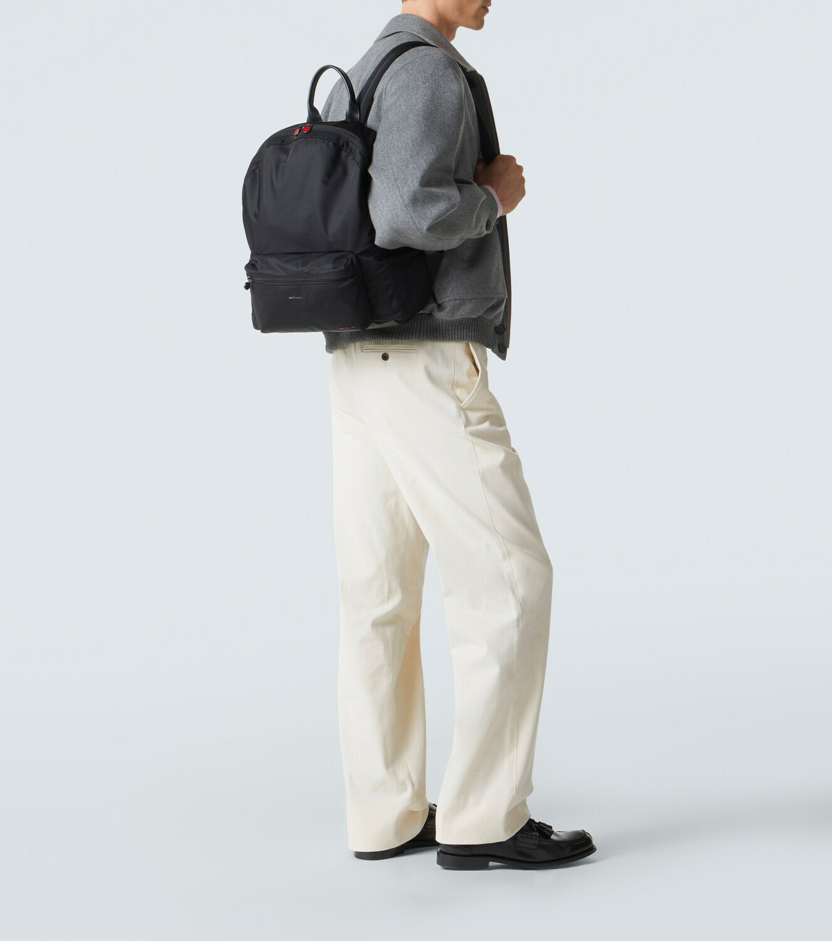 Kiton Logo backpack