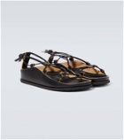 Lemaire Leather gladiator sandals