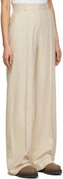 Loro Piana Beige Elias Trousers