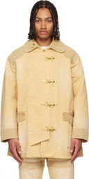 Wales Bonner Beige 'The Sierra' Coat