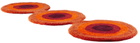MAKI RUGS Orange Orbit Runner