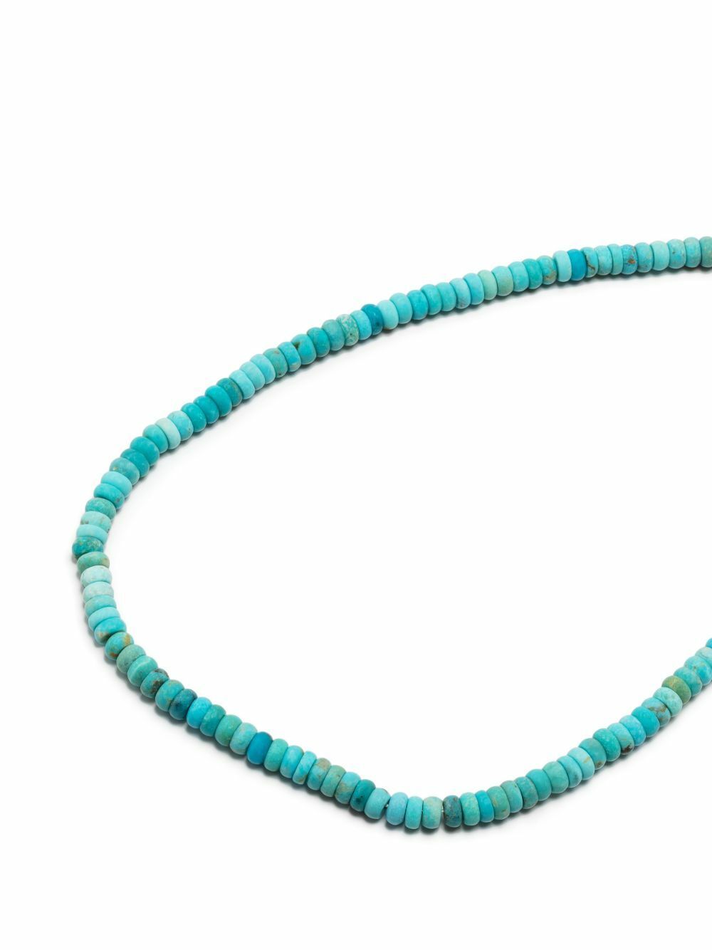 Mateo 14k Yellow Gold Turquoise Bead Necklace