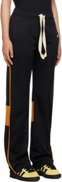 Wales Bonner SSENSE Exclusive Black Percussion Lounge Pants