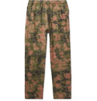 Stüssy - Cotton-Jacquard Drawstring Trousers - Green