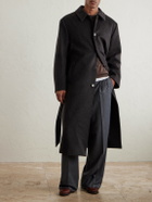 Amomento - Belted Wool-Blend Coat - Brown