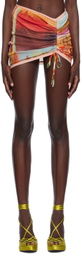 Jean Paul Gaultier Multicolor 'The Scarf' Miniskirt