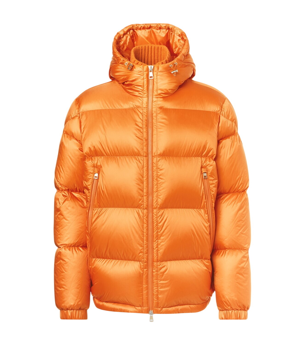 Moncler Orange Logo Down Jacket Moncler
