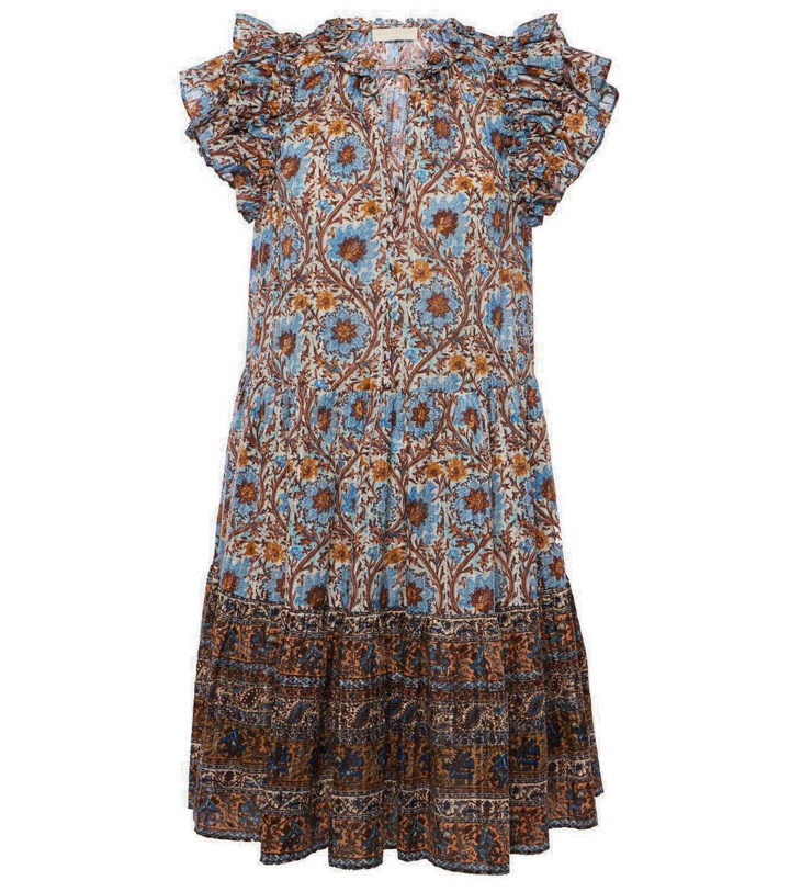 Photo: Ulla Johnson Coletta ruffled cotton-blend minidress