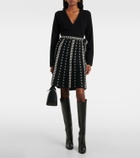 Diane von Furstenberg Chelsea pleated minidress