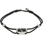 Valentino Garavani Ovalette Enameled Logo Bracelet
