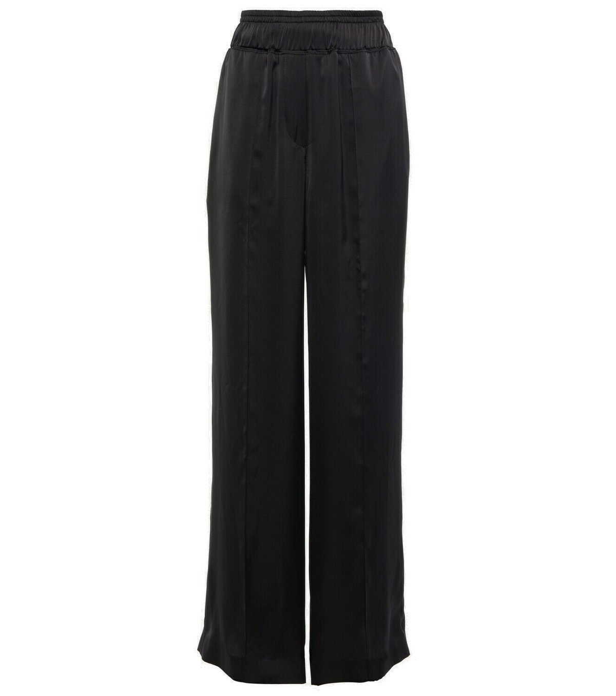 Brunello Cucinelli - Wide-leg satin pants Brunello Cucinelli