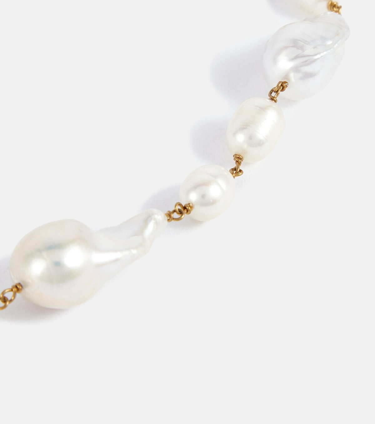 【関税＆送料込み】Jil Sander Pearl Necklace Jil Sander pearl-embellished Necklace | White | FARFETCH