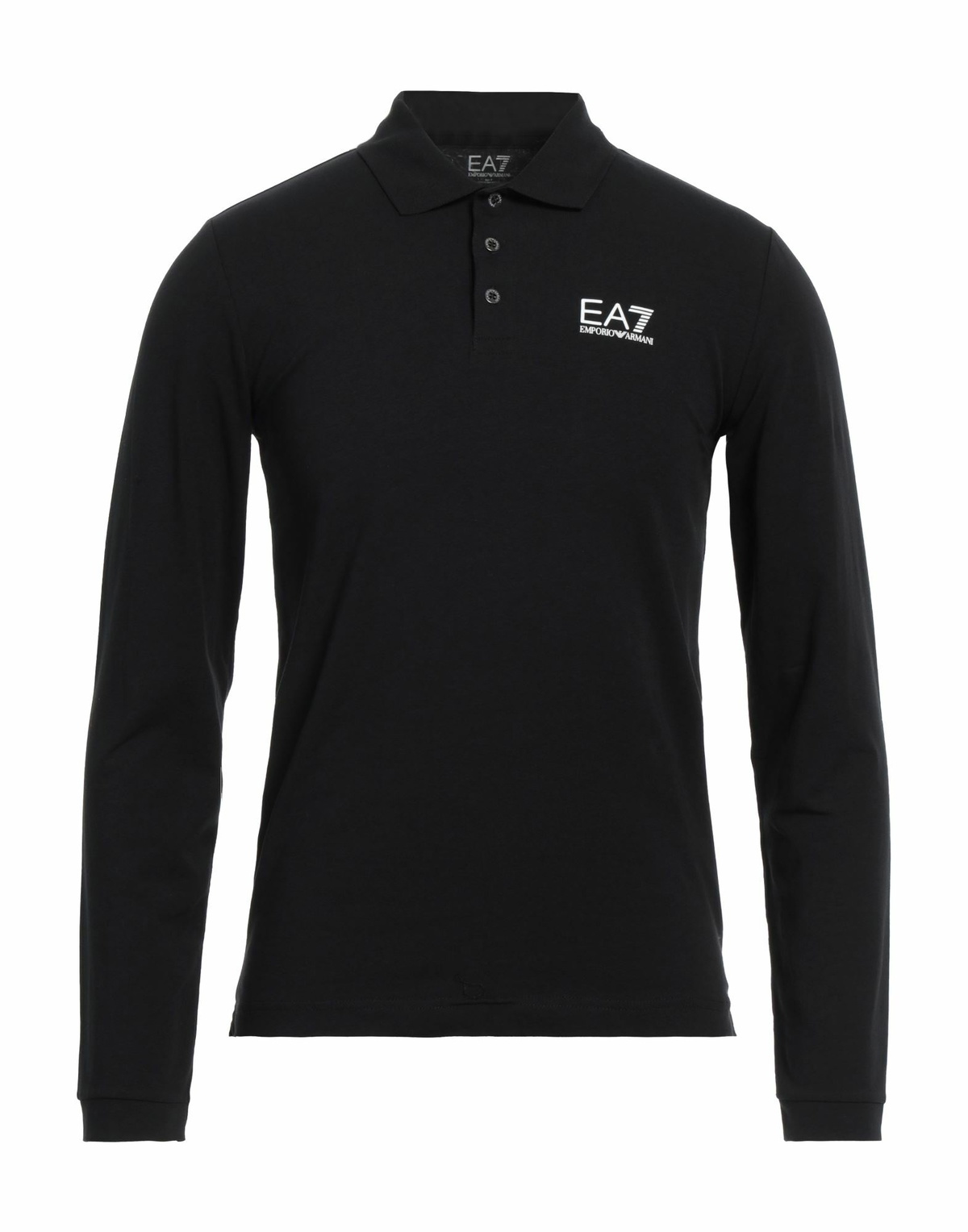 Ea7 Mens Polo shirt in Black
