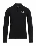 Ea7 Mens Polo shirt in Black