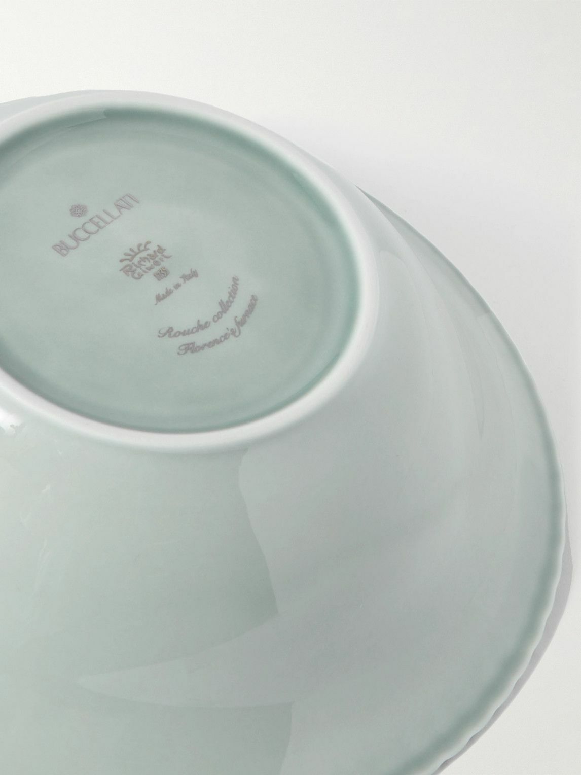 Buccellati - Double Rouche Porcelain Salad Bowl